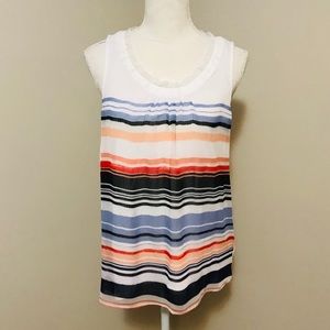 Elle Sunset Striped Blouse